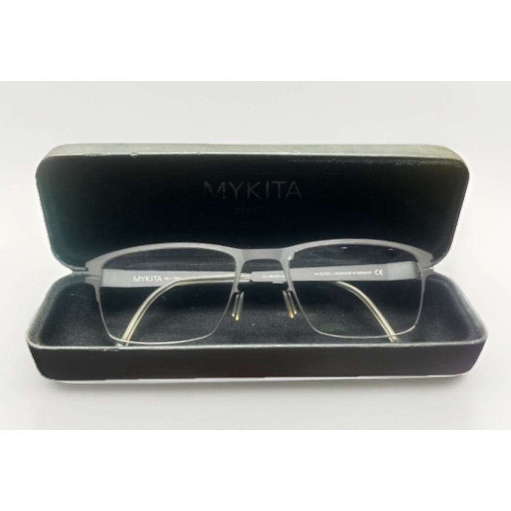Mykita No1 Eyeglasses Frame Ted Col 165 Silver 52-18-140 Metal Germany Case